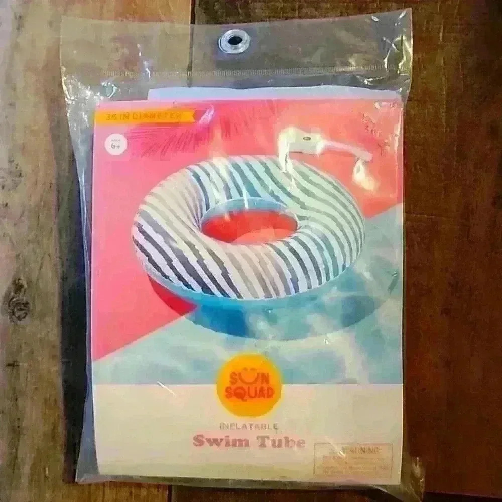 Inflatable swim tube